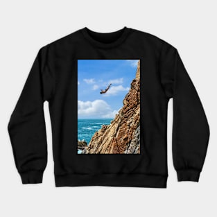 Diver, Acapulco, Mexico Crewneck Sweatshirt